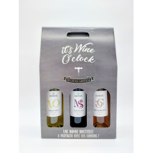 PACK 3 BOUTEILLES VIN ROUGE-ROSE-BLANC